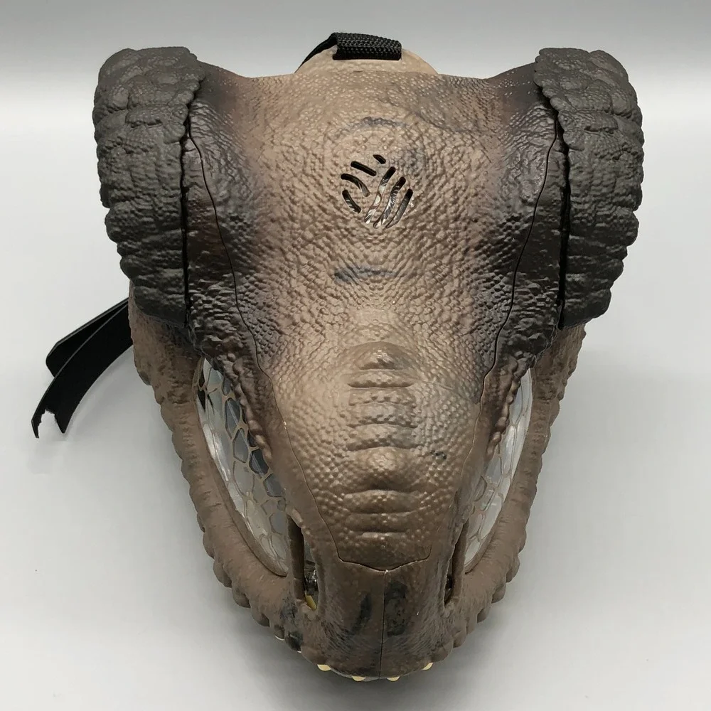 Jurassic World Chomp N Roar Tyrannosaurus Rex Mask‎ Toy Dinosaur Dominion Mattel